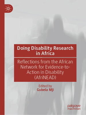 cover image of Doing Disability Research in Africa